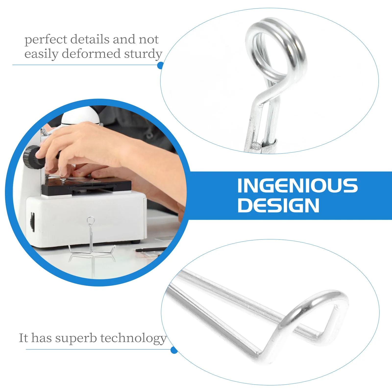 

20Pcs Flat Jaw Spring Clamps Hose Clamp Galvanized Surface Water Tube Control Clips Flat Jaw Spring Clamp