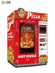 Hot Pizza Vending Machine With Heating And Baking System Pizza Vending Machine Automatic