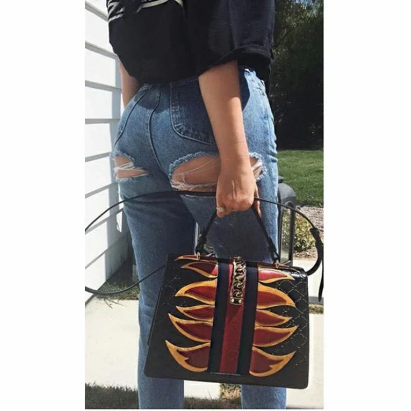 Women Slim Plus Size Blue Denim Pants  Streetwear Ass Hole Butt Ripped Jeans Female High Waist Straight Sexy Trousers