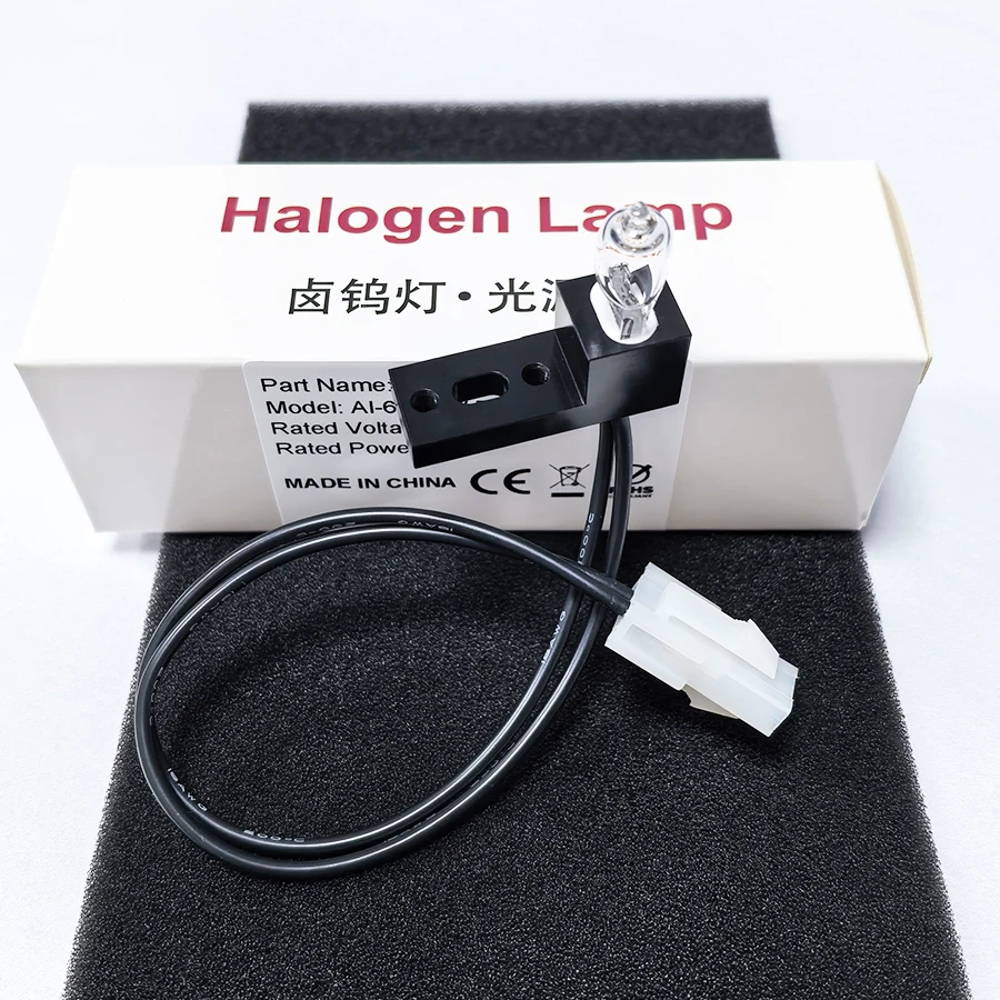 

Rayto 6V10W Halogen Lamp For RT-1904 RT-1904C RT-9000 RT-9100 RT-9200 RT1904C Biochemistry Analyzers