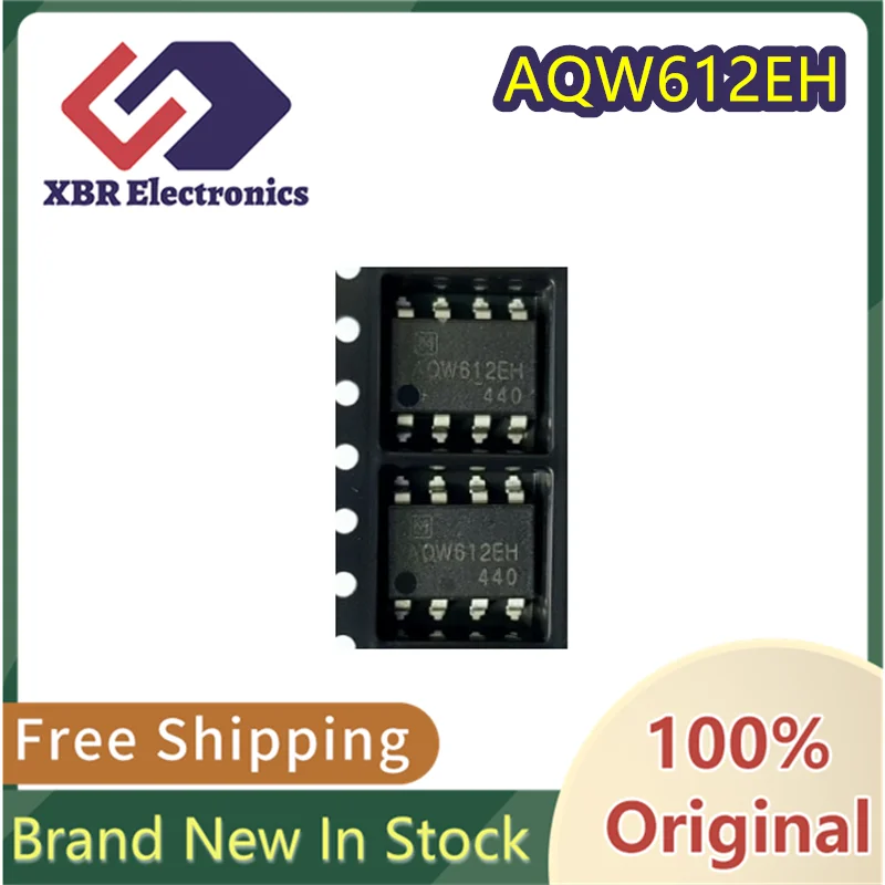 

(5/50 pieces) AQW612 AQW612EH Optocoupler Solid State Relay SMD SOP-8 New Original Authentic Spot Free Shipping