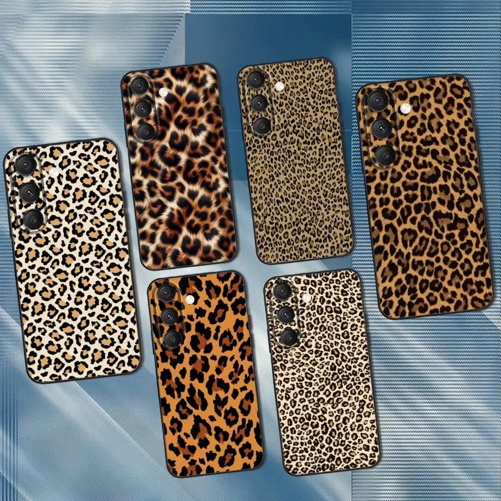 

Leopard Pink Tiger Cool Phone Case For Samsung S25,S24,S23,S22,S21,S20,S10,Ultra,Plus,Lite,FE,Soft Silicone Black Cover