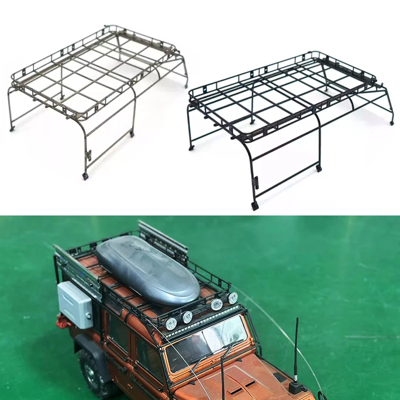 1 Set Metal Luggage Rack for 1/10 RC Crawler Car Traxxas TRX4 Defender D110 Accessories