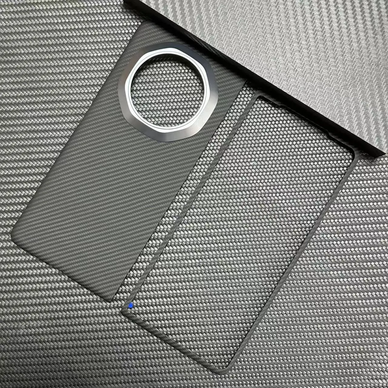 CHENYIQING Hülle für Honor Magic V3 Carbonfaser Ultradünne Handyhülle für Magic V3 Aramidfaser-Material Hartschale Magnetisch 10
