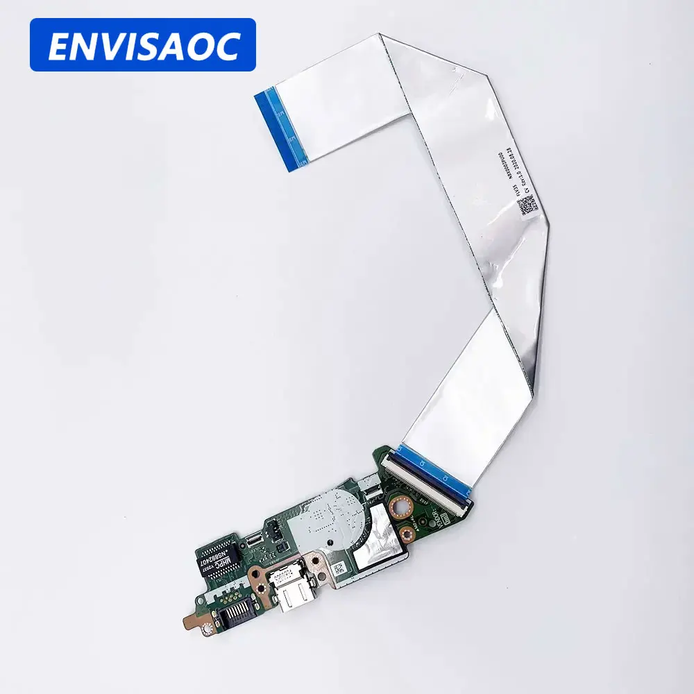 

For Lenovo ThinkBook 14 15 G2 G3 Gen 2 Gen 3 ITL ALC ARE K4E-IAP Laptop Card Reader USB RJ45 Jack Port Board Cable LS-K056P