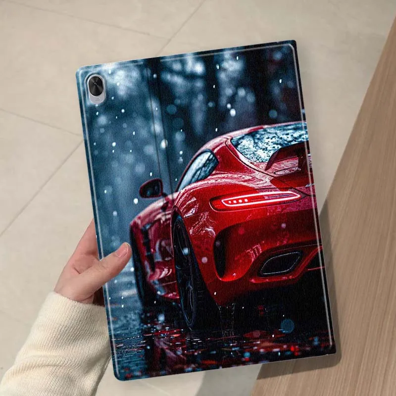 Sunset Reflected Sports Car For Huawei MediaPad 11 M5 M6 ES Pro M5Lite Honor Pad V7 V8 X7 X8 X9 GT Pro Tab Tablet Case Soft