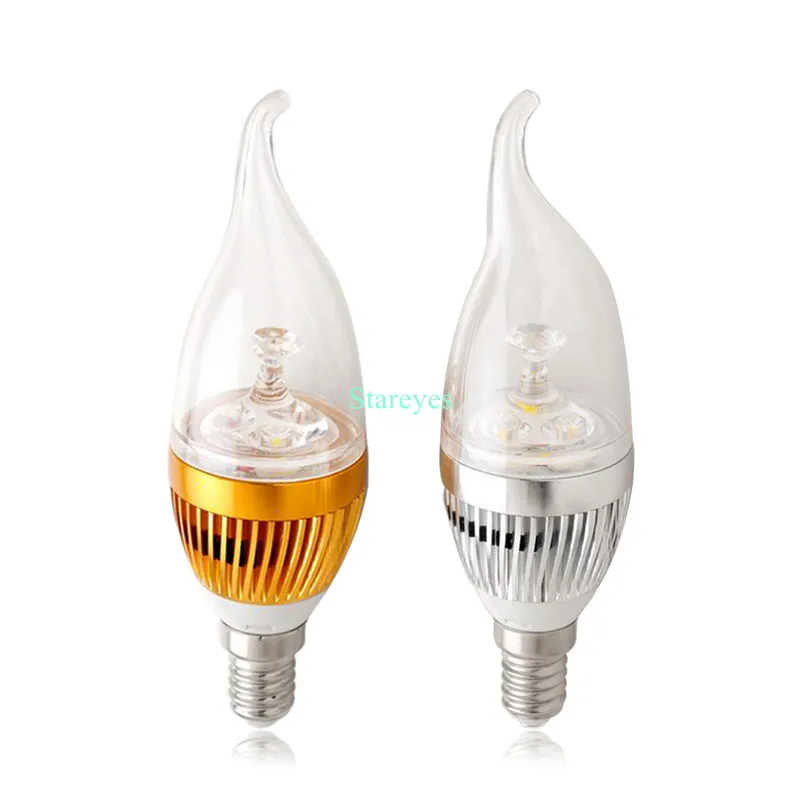 1 Piece Dimmable 3W 4W 5W E14 E27 High Power LED flame Candle Light spotlight Bulb Pendant Lamp chandelier droplight lighting