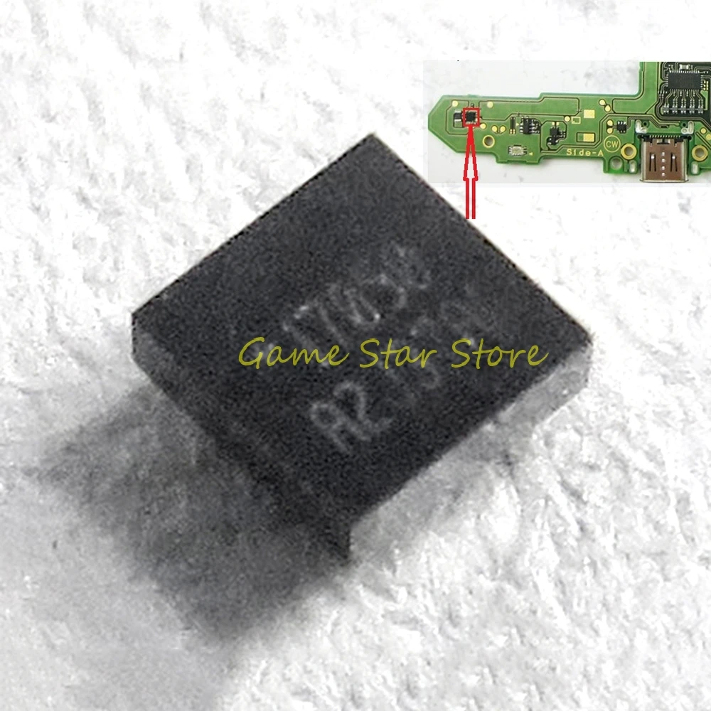 50pcs Replacement For Nintendo Switch Console MAX17050 +17050 17050 MAX17050X Chip Battery Detection IC