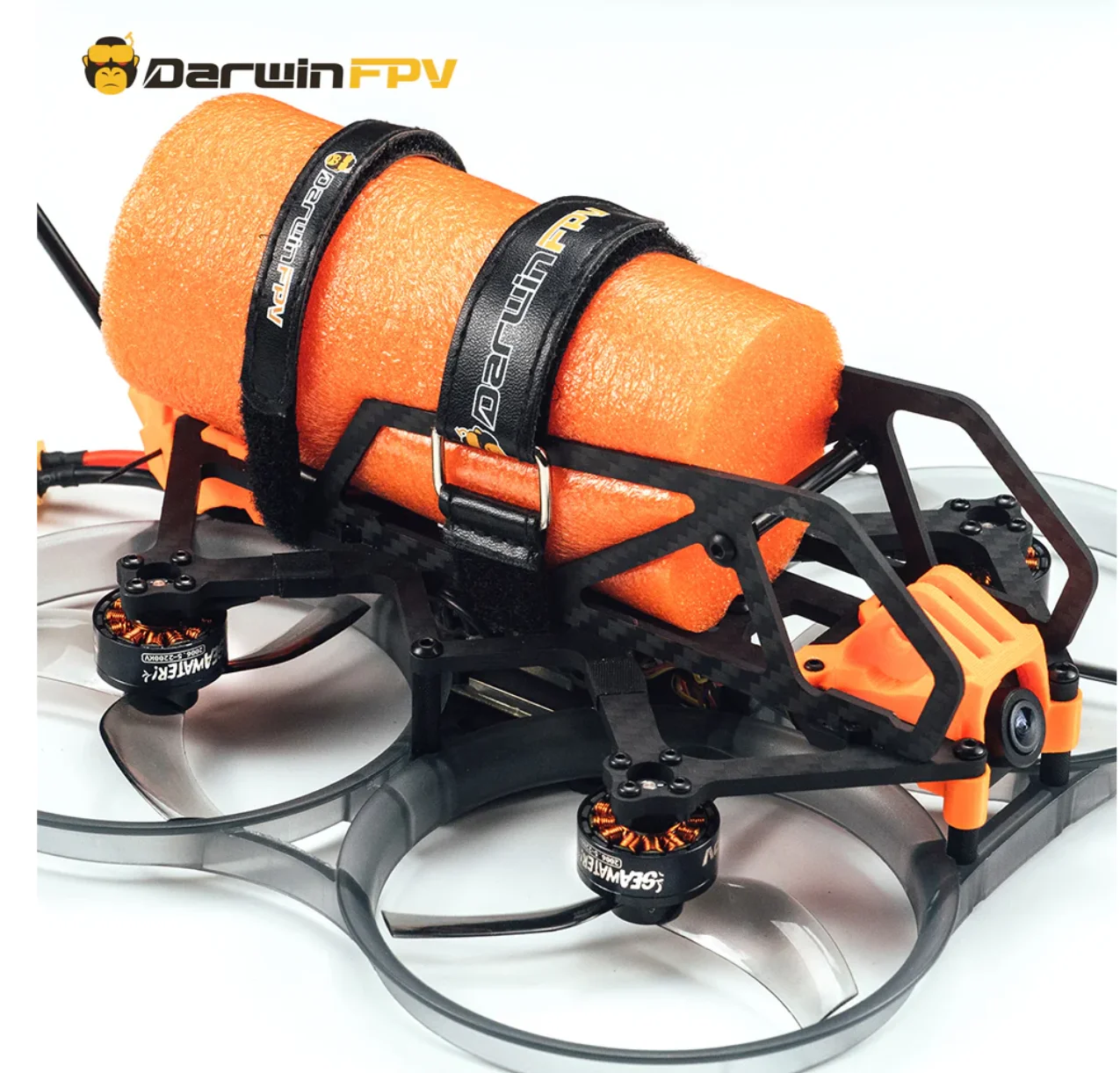 DarwinFPV NWE HULK-III Mini مقاوم للماء 5.8G FPV Racing Drone 6S مع 80A ECS F4 وحدة تحكم في الطيران لـ Quadcopter التناظرية #3