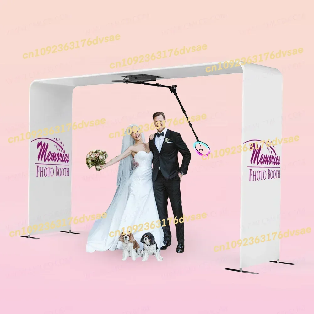 

2025360 photo booth rotating video machine automatic photobooth 360 photo booth round 360 degree party phone iPad camera photobo