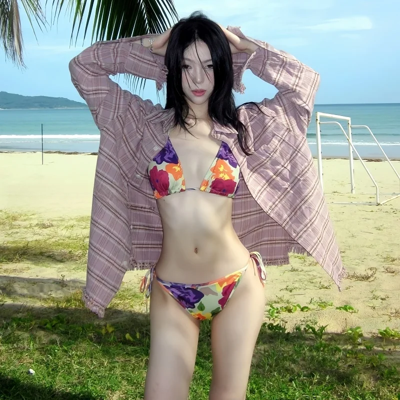 

Сексуальный купальник-бикини с принтом Топанга, пляжный купальник для отпуска, женский купальник в стиле Pure Desire, модный хит продаж