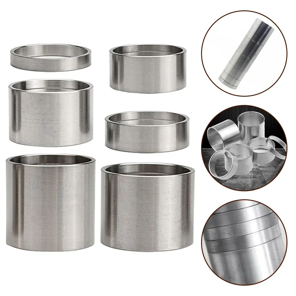 Bike Headset Spacer 5/10/15/20/25/30mm Titanium Front Fork Adjustment Spacer Bicycle Stem Headset Washers Cycling Accessories