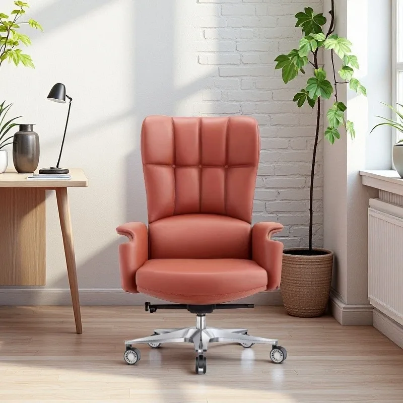 ボスチェア 快適な椅子 ホームビジネスコンピュータ 昼休み 回転椅子 オフィス 快適な座り心地の良い革製 通気性