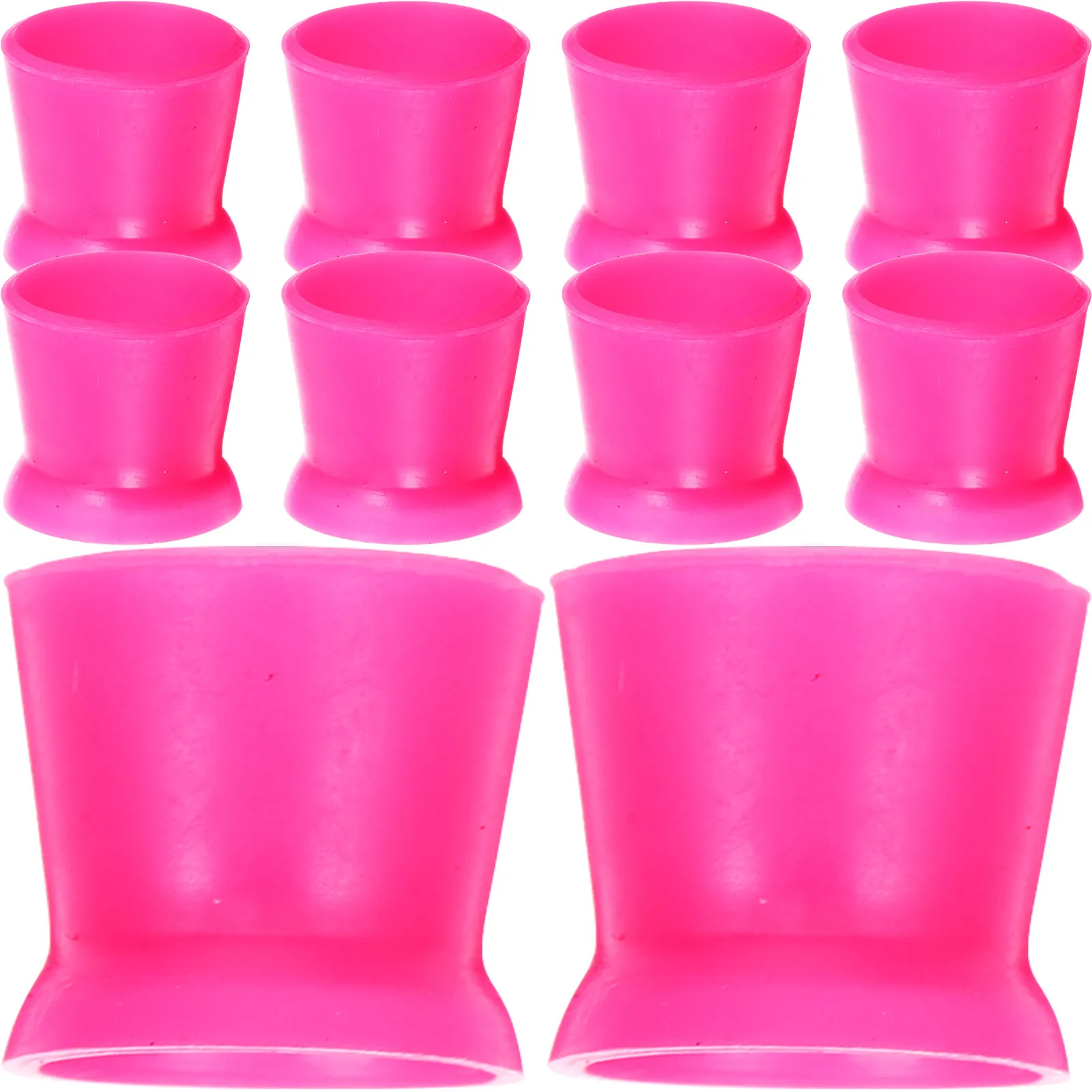 

300Pcs Easy-Clean Tattoo Ink Cups with Anti-Tip Base Small Pigment Containers for Studio Home Use Ink Containers Tattooing
