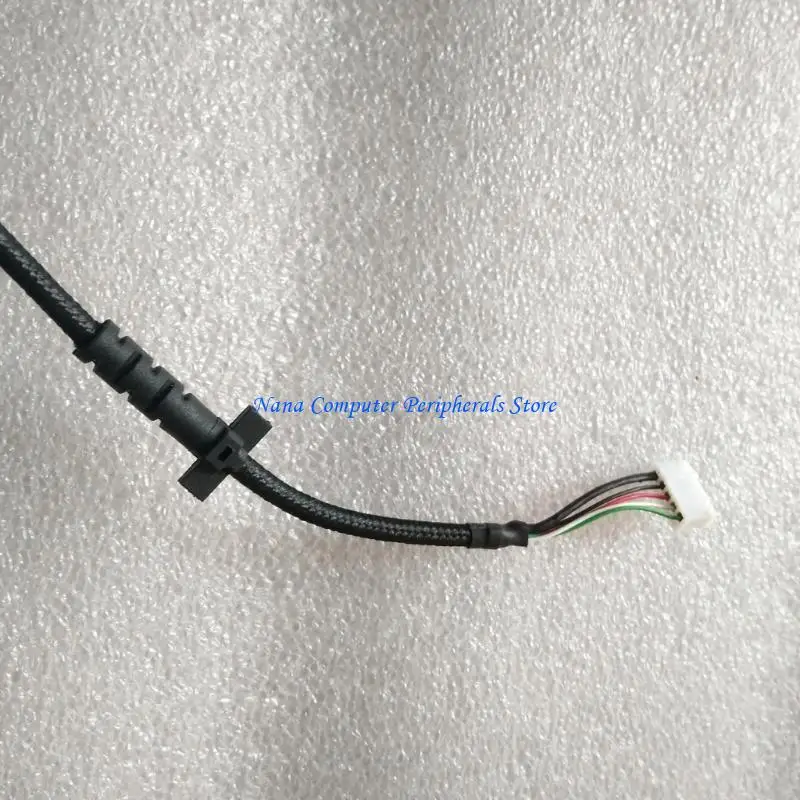 F68C 우산 로프 마우스 케이블 G403 영웅 유선 마우스 용 부드러운 내구성 라인