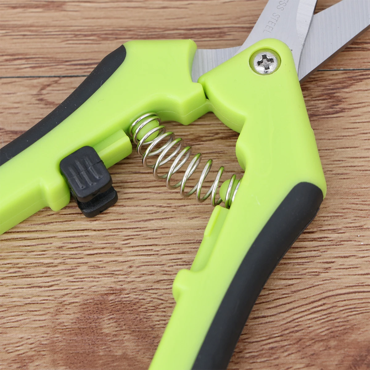 

2 Pcs Pruning Shears Garden Scissors Stainless Steel Hedge Trimmer Comfortable H For Plants Flowers Bushes Blue