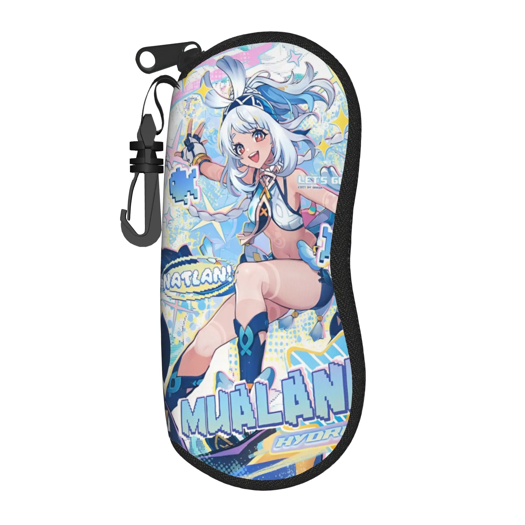 Harajuku Cartoon Glasses Case genshin impact game Accessories  Accessories  Sunglasses Protector Ins Style Eyewear Container