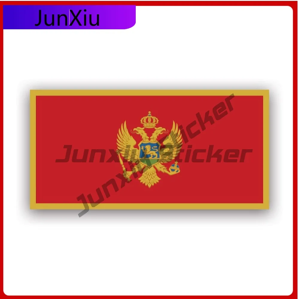 

Montenegrin Flag Stickerwaterproof Outdoor Decalsmontenegro Mne Cool Laptop Waterproof Vinyl Decal For Outdoor Safety Creative