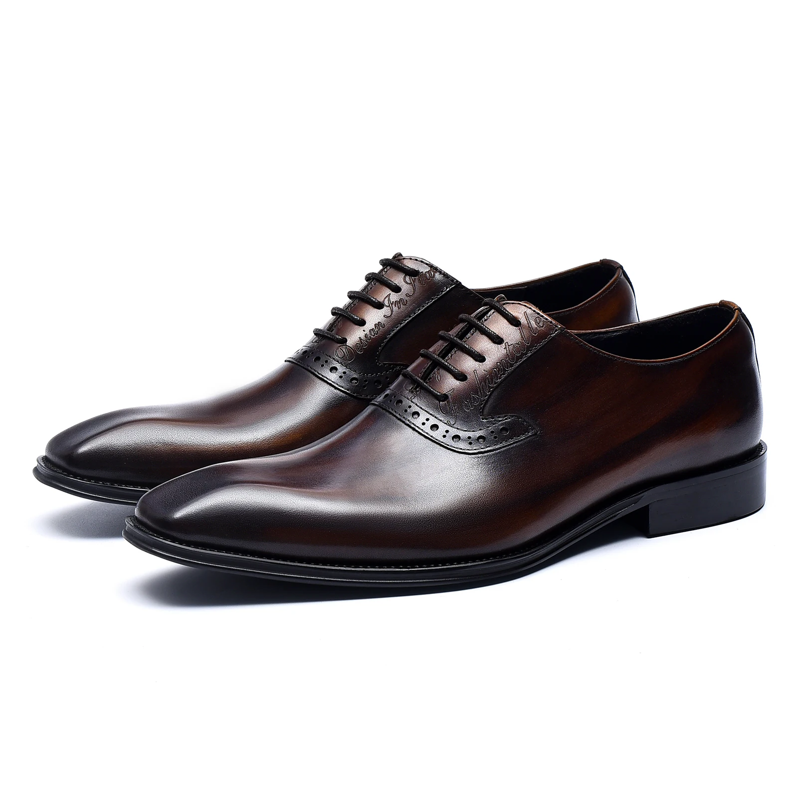 Oxford schoenen met puntige ne - Men'S Grooming Oxford recensie en prijs
