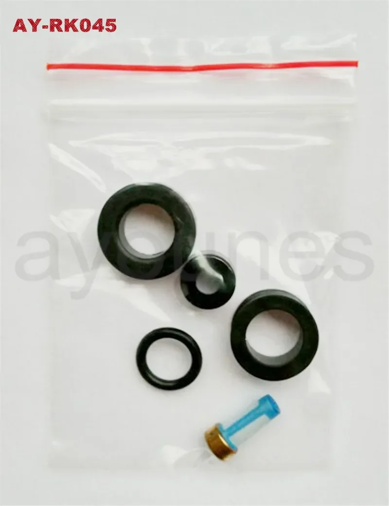 Highlander auto parts fuel injector repair kits fuel injector seals rebuild kits for toyota (filter oring seals AY-RK045)