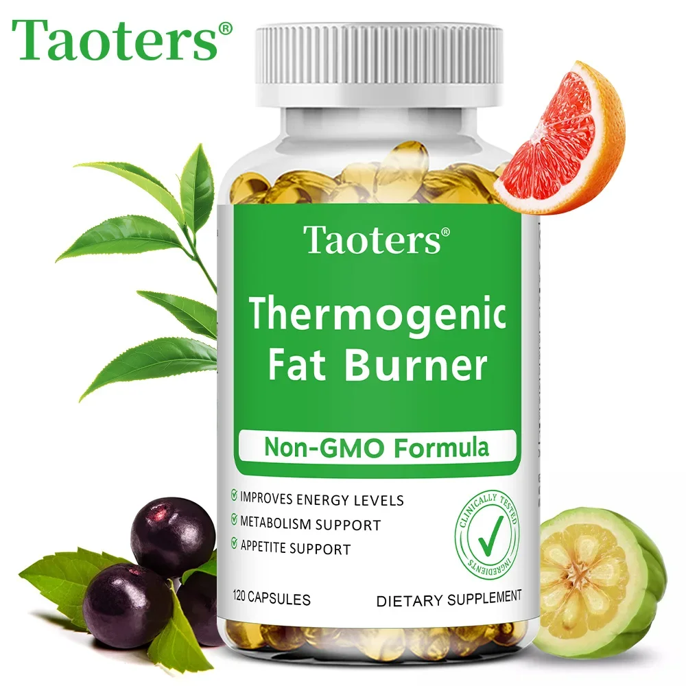 

Thermogenic Fat Burner for Women and Men, Weight Management & Bloat Relief, Supplements for Energy, Metabolism Support, Non-GMO