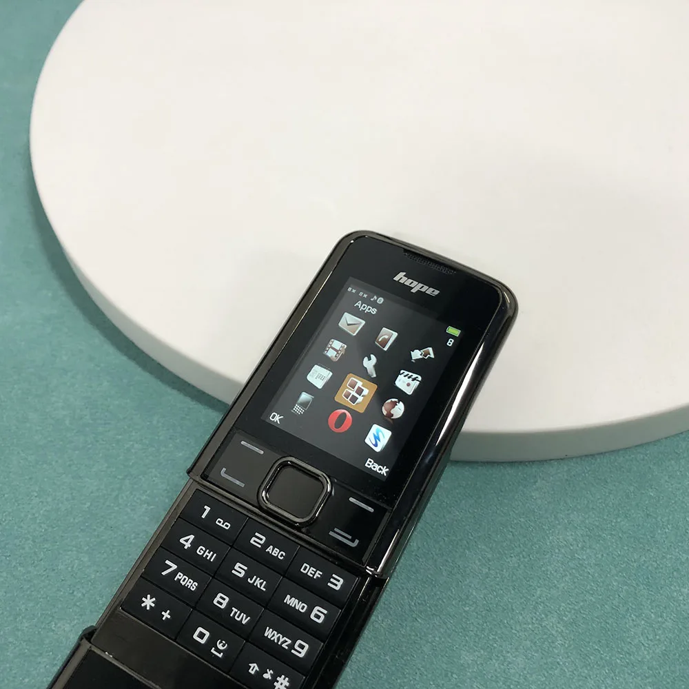 8800 2G Slider CellPhone 2.4inches 240x320 Dual SIM Dual Standby Bluetooth GSM Mobile Phone Multi-language