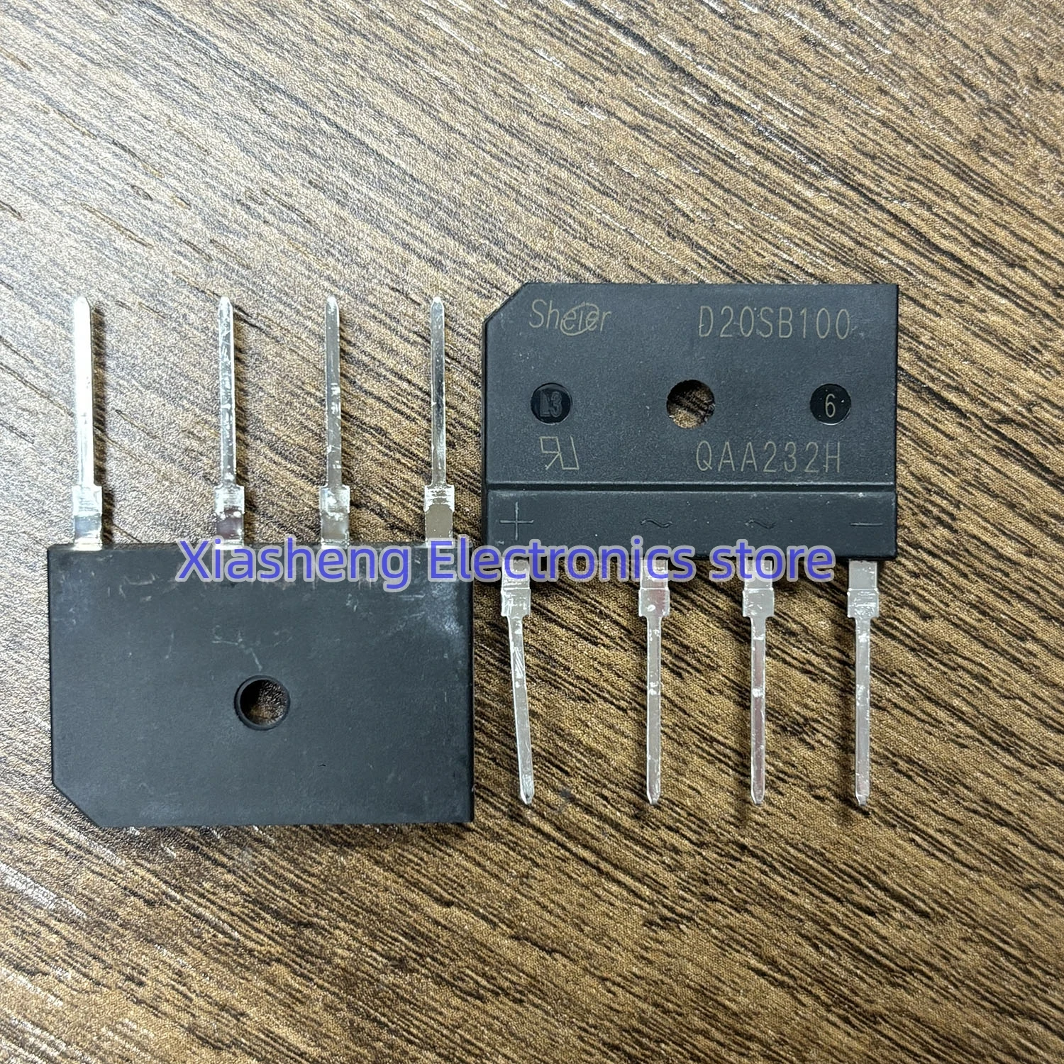 New Original 10Pcs D20SB100 DIP-4 20A 1000V Bridge Rectifier In Stock Electronic Components Good Quality