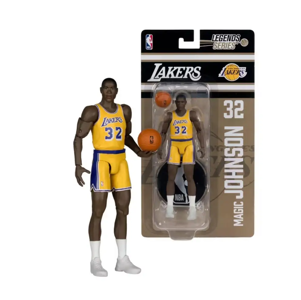 Mcfarlane Toys NBA 6in Articulated Figures Larry Bird/ Earvin