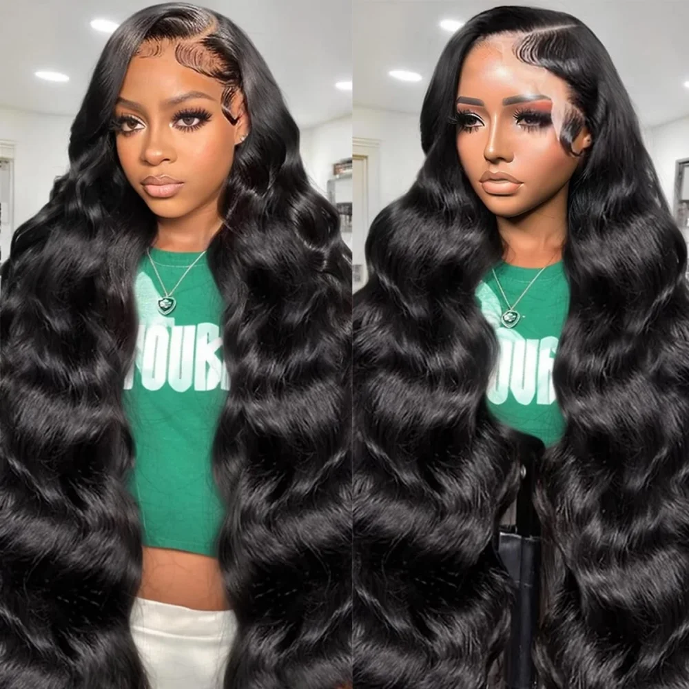 HD Lace Wig 13x6 Human Hair Body Wave Human Hair Wigs 13X4 Lace Front Human Hair Wig 200% Pre Plucked Body Wave Wigs Human Hair
