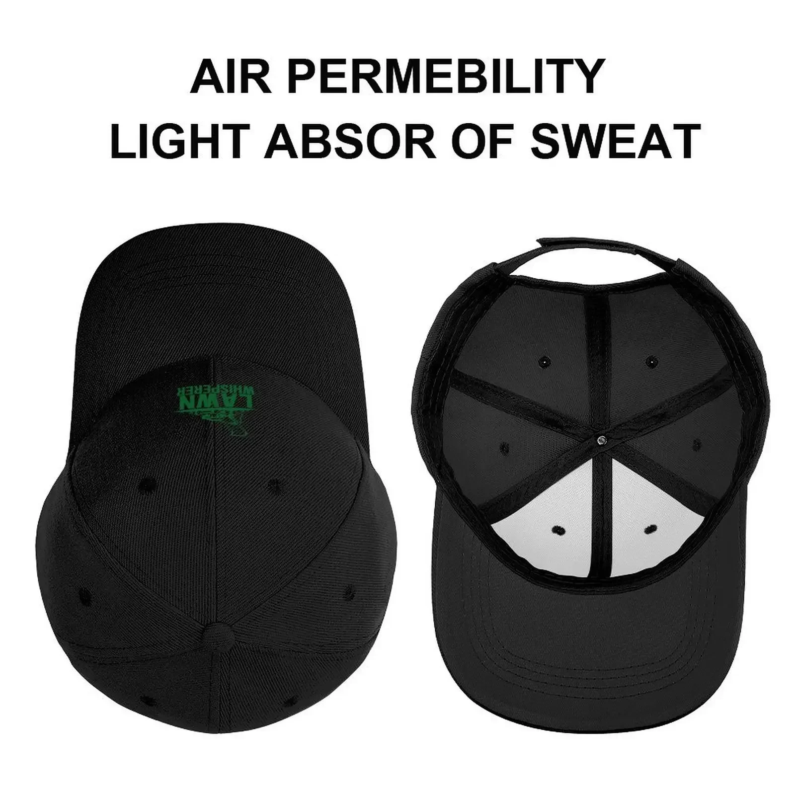 Lawn Whisperer Funny Lawn Mowing Baseball Cap Hood papa hoed Dameshoeden Heren