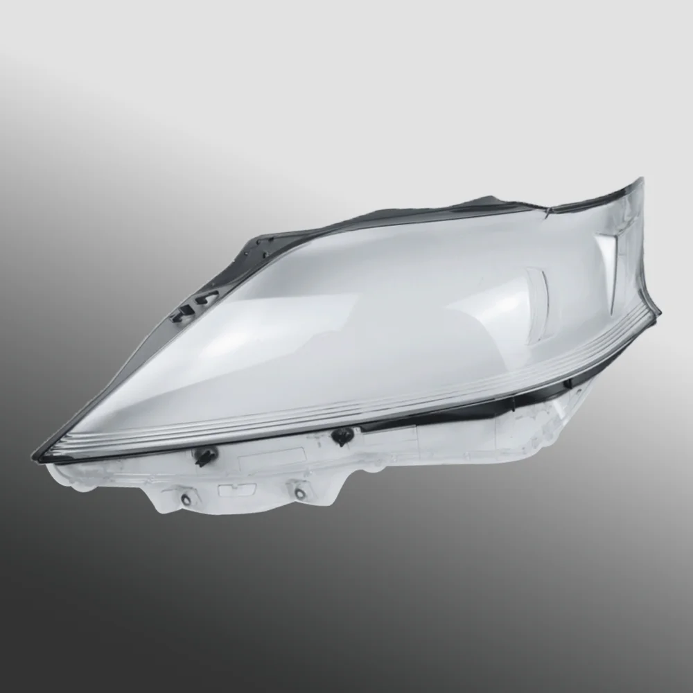 أضواء السيارة الأمامية الزجاج قذيفة لكزس RX RX270 RX350 RX450 2012 2013 2014 العلوي غطاء للعدسات الأمامية اكسسوارات السيارات #3