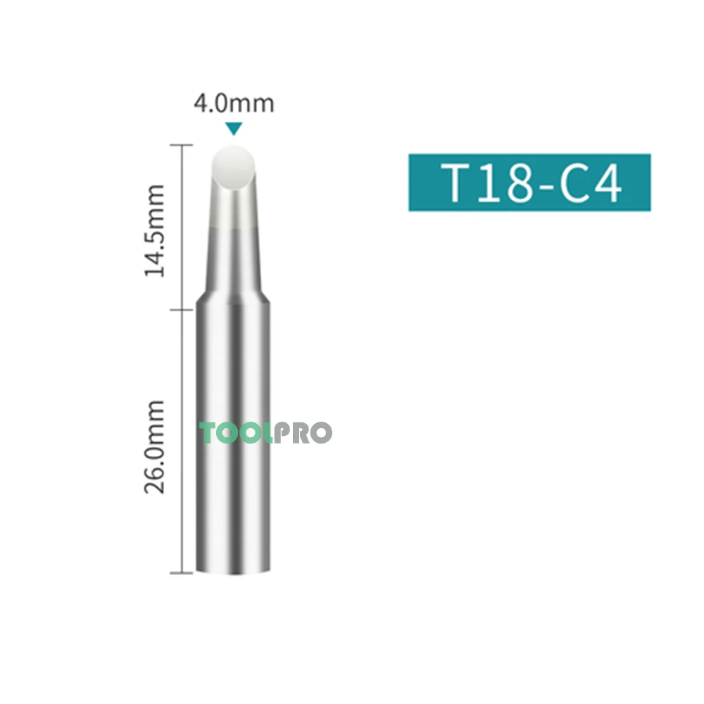 T18 série pontas de solda apto para hakko FX-888 FX-888D FX-8801 FX-600 bico de ferro sem chumbo lidar com lápis bit pontas ferro