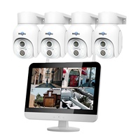 Exclusive 12 Inch Indoor Video Surveillance CCTV Camera System 10X Optical Zoom 3MP  Wireless WiFi 12V Power Eseecloud