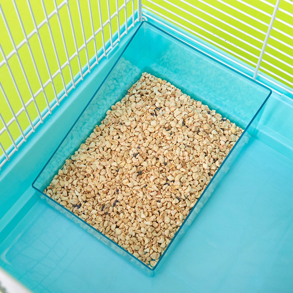 

Hamster Clear Acrylic Toilet Tray Sand Bathroom For Hedgehogs Squirrels Chinchillas Golden Bears Guinea Pigs