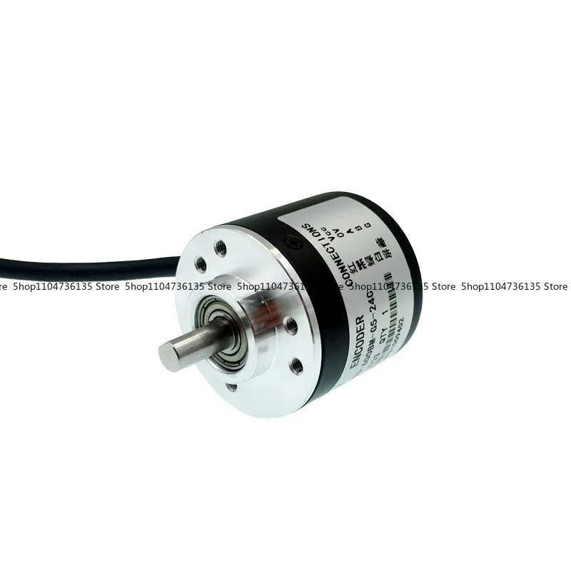 LPD3806-600BM-G5-24C 600 Pulse Solid Shaft AB Phase Incremental Photoelectric Rotary Encoder