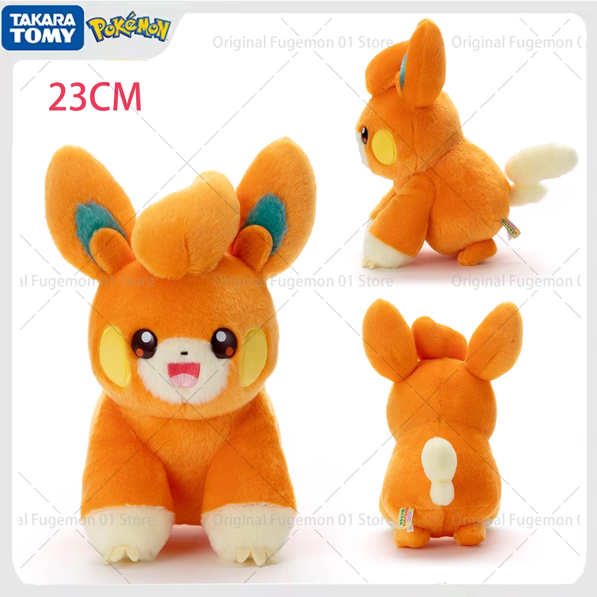 Original Takara Tomy Pokemon peluche Kawaii Sprigatito Vaporeon Pawmi Clodsire Animal relleno juguete almohada niños regalo de cumpleaños
