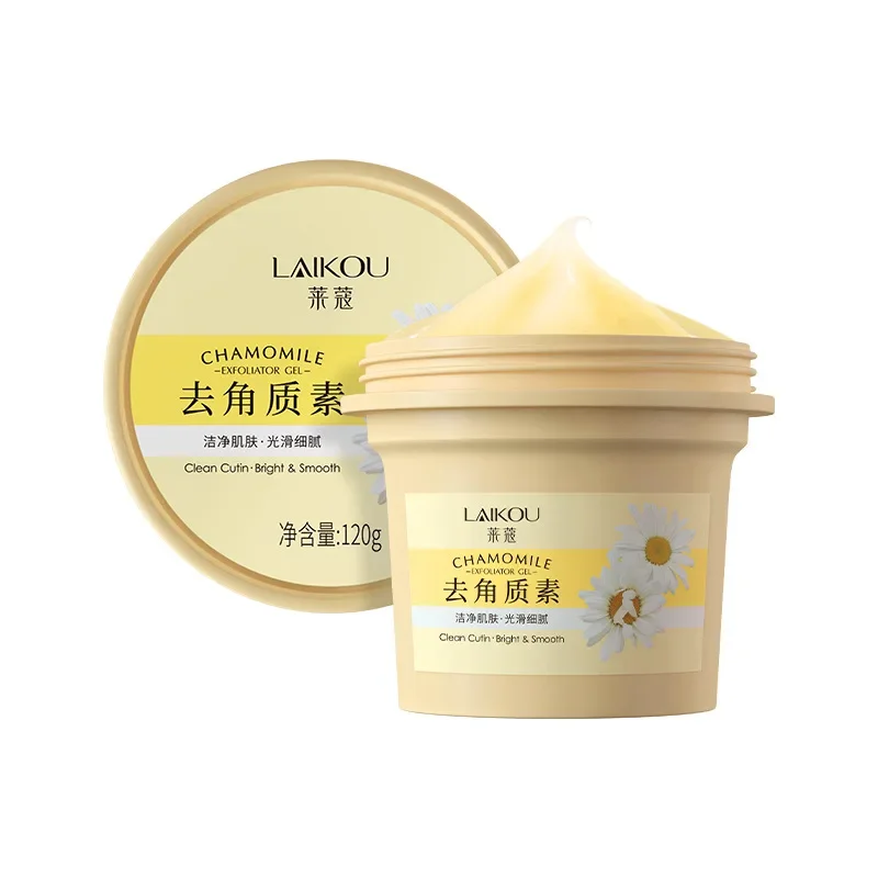 LAIKOU Deep Cleansing Exfoliator Facial Gel Scrub Facial Camomile Germany Skin Care Moisturize Natural Orgonic Body Exfoliating