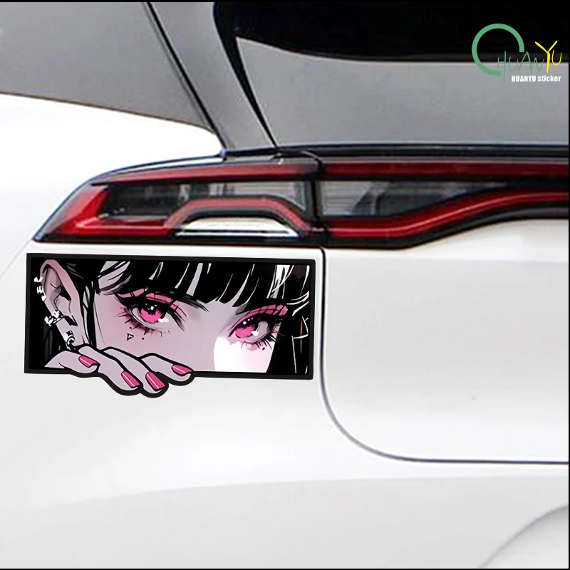 Car sticker anime animation look JDM body scratch cover computer case decoration waterproof sticker