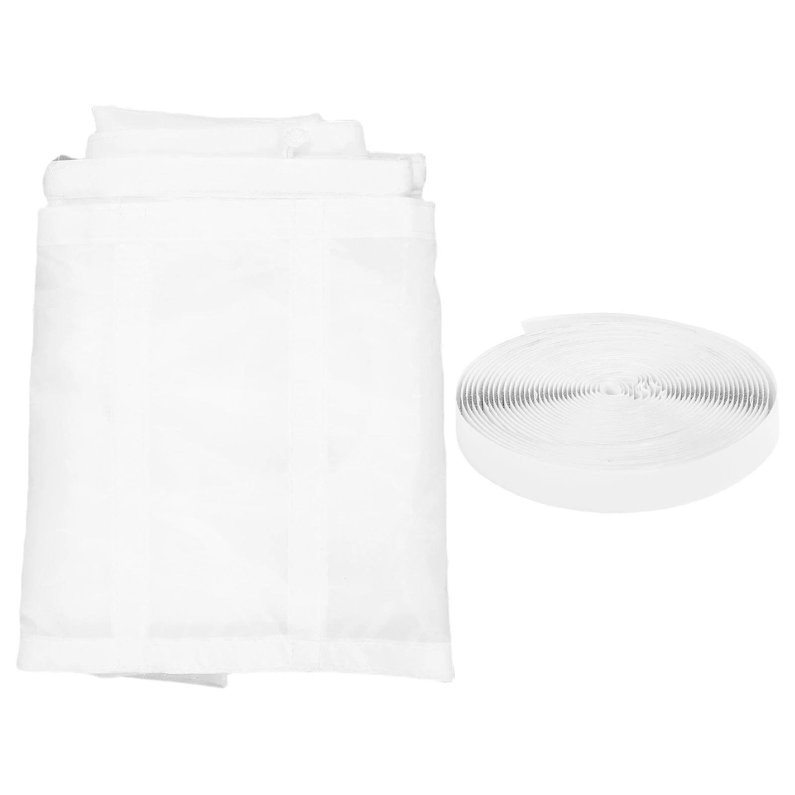 Portable Air Conditioner Sliding Door Seal Kit Drawstring Structure Portable AC Door Window Seal Cloth for Tumble Dryer