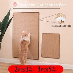 Couch Cat Scratch Guards Matte Haken und Schleife Verschluss Katze Schaber für Katzen Baum Katze Scratcher Sisal Sofa Matten Möbel protector