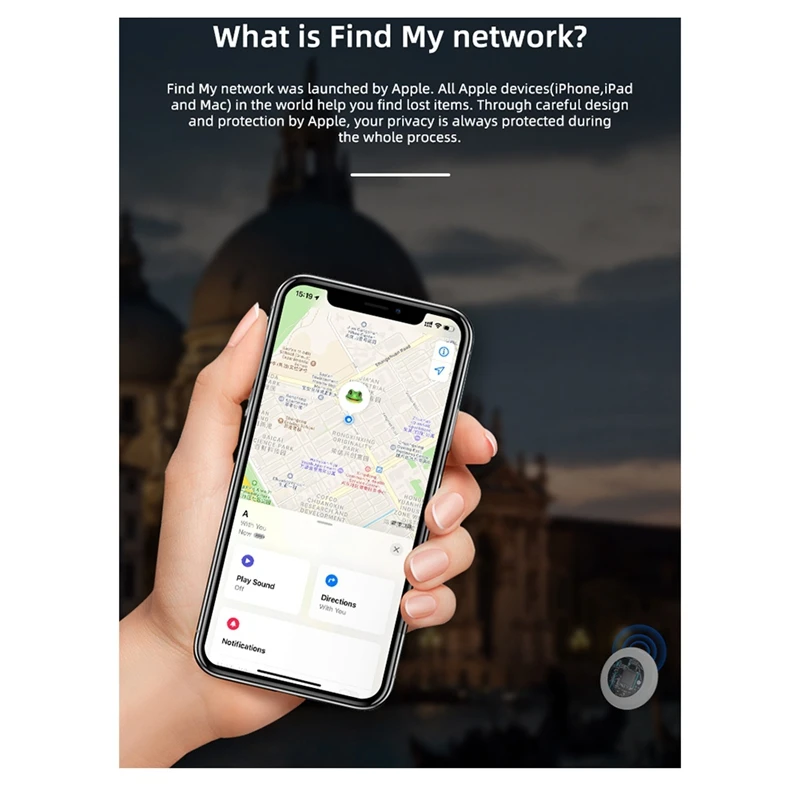 Smart Bluetooth GPS Tracker Airtag Work For Apple Find My APP Itag Anti Lost Locator Pet Finder Air Tags For IOS