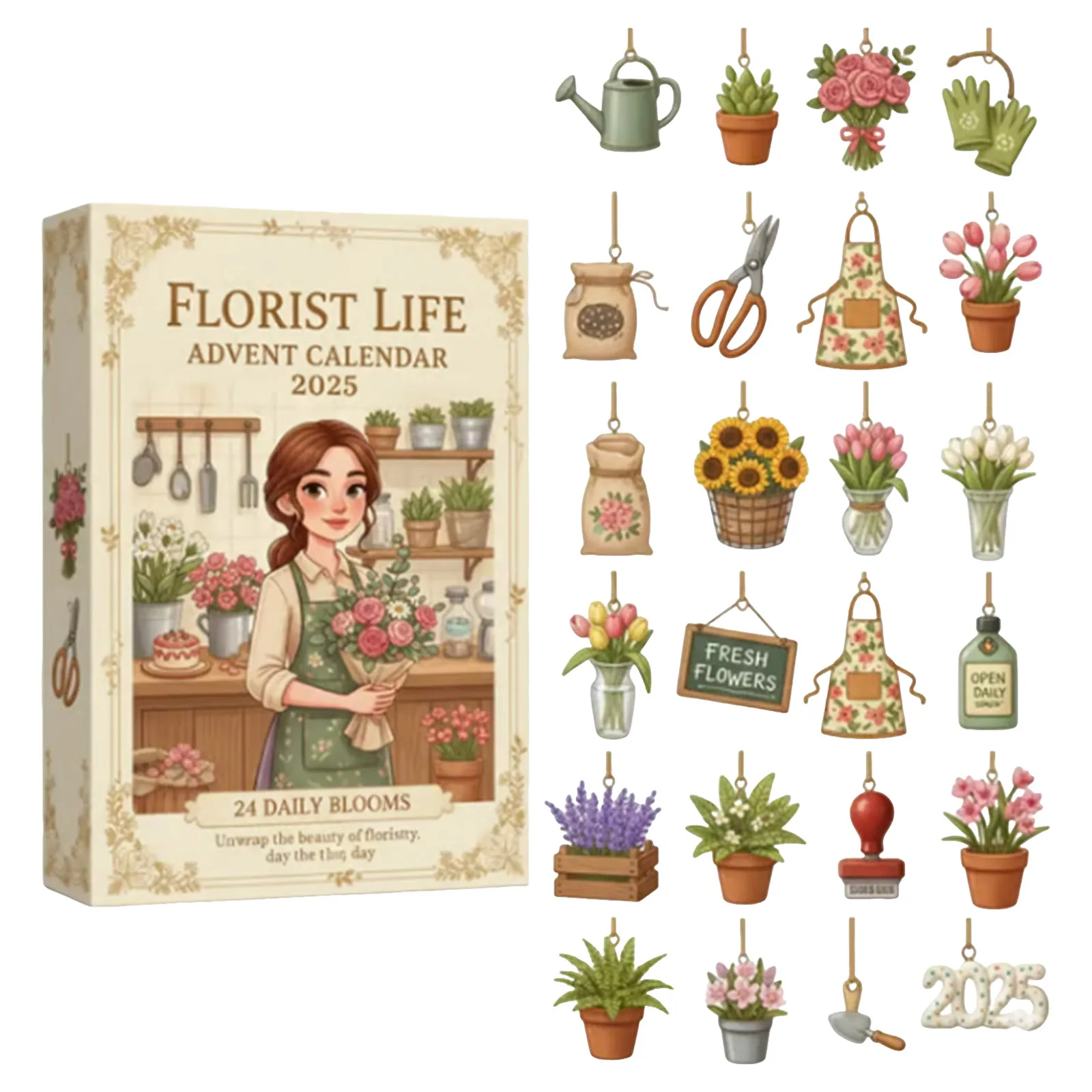 أضواء البطارية مع مؤقت لأكاليل الزهور الحياة تقويم القدوم تشريح عيد الميلاد العد التنازلي ساعة توقيت رقمية كبيرة