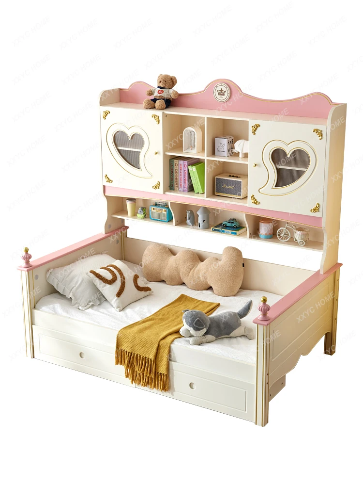 

Children's Bed Combination Bed with Wardrobe One Small Apartment Tatami