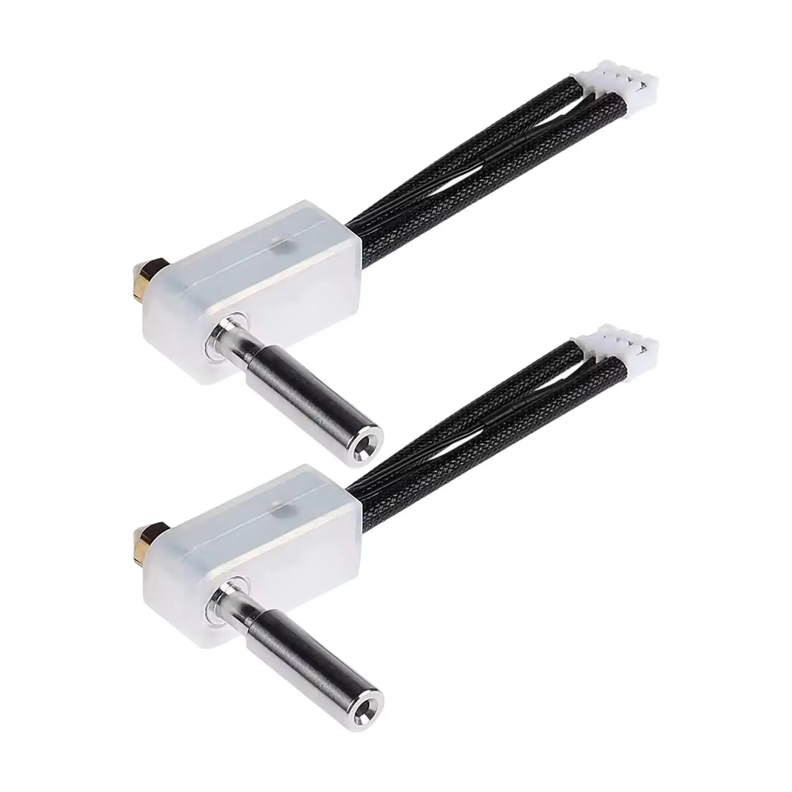 

2x комплект горячего конца экструдера, термостойкость, аксессуары для 3D-принтера, комплект печатающей головки, экструдер 3D-принтера, горячий конец, сопло 0,4 мм в сборе