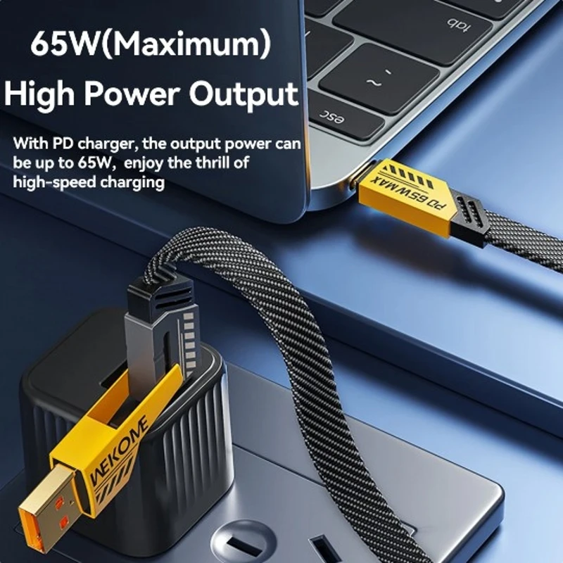 Four-in-one Multi-function Data Cable, USB-A/IPH/TYPE-C Port Conversion, Suitable for Charging Various Mobile Phone Models. image 2