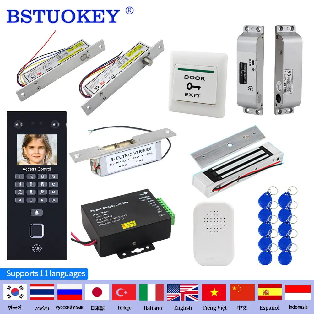 

Biometric Fingerprint Facial Recognition Device Face Time Attendance System Kits RJ45 LAN Network Electronic Machine for Office