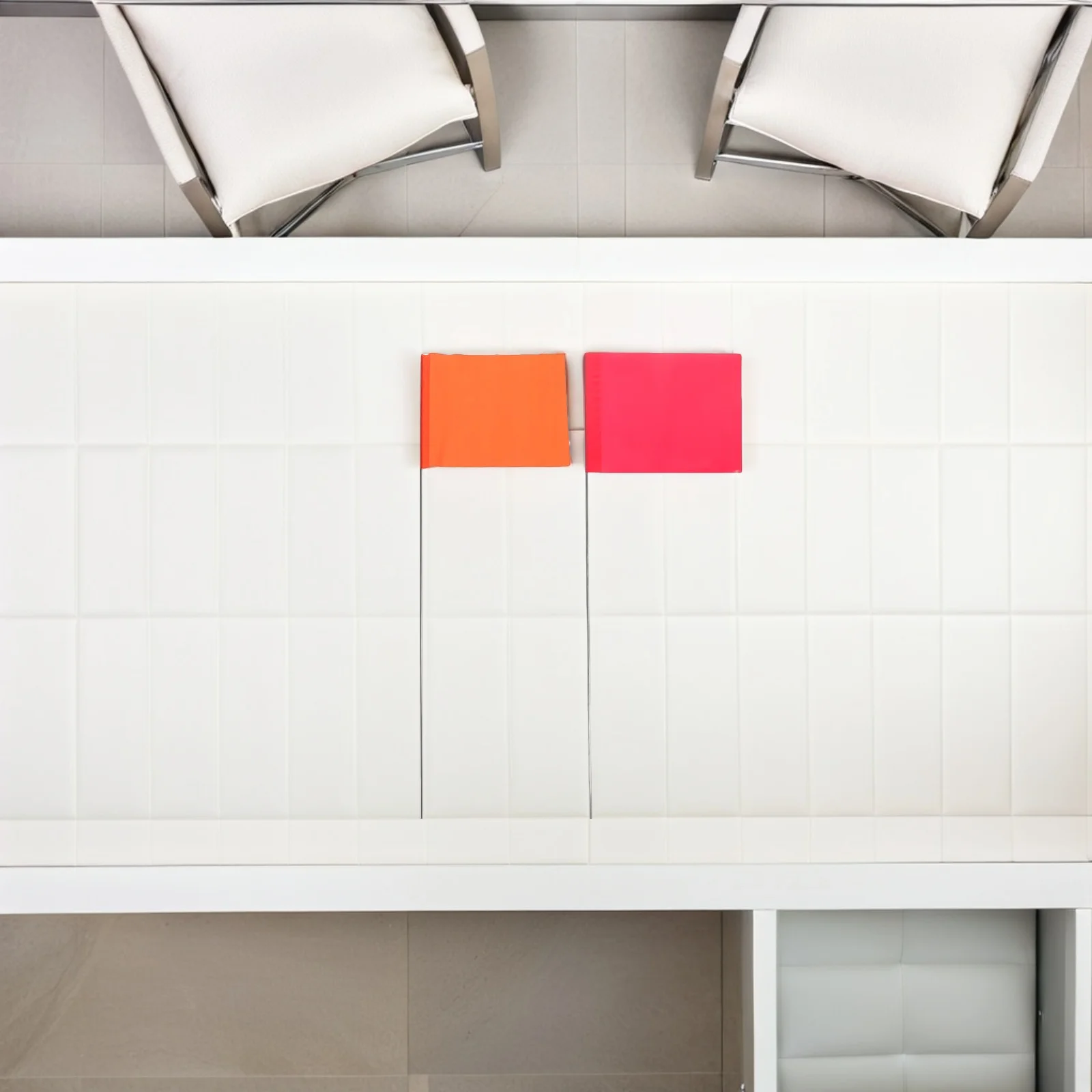 

Milisten 60pcs Survey Flags Garden Marking Stakes for Lawn Irrigation Landscaping Sprinkler System Outdoor Use