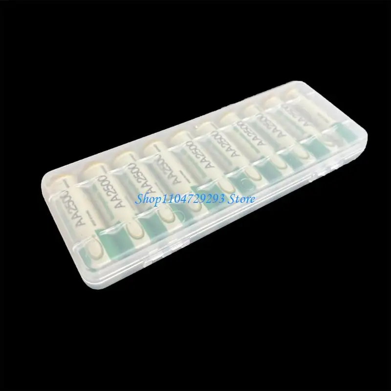 Contenedor almacenamiento batería plástico resistente calor Y2GD para dispositivos electrónicos