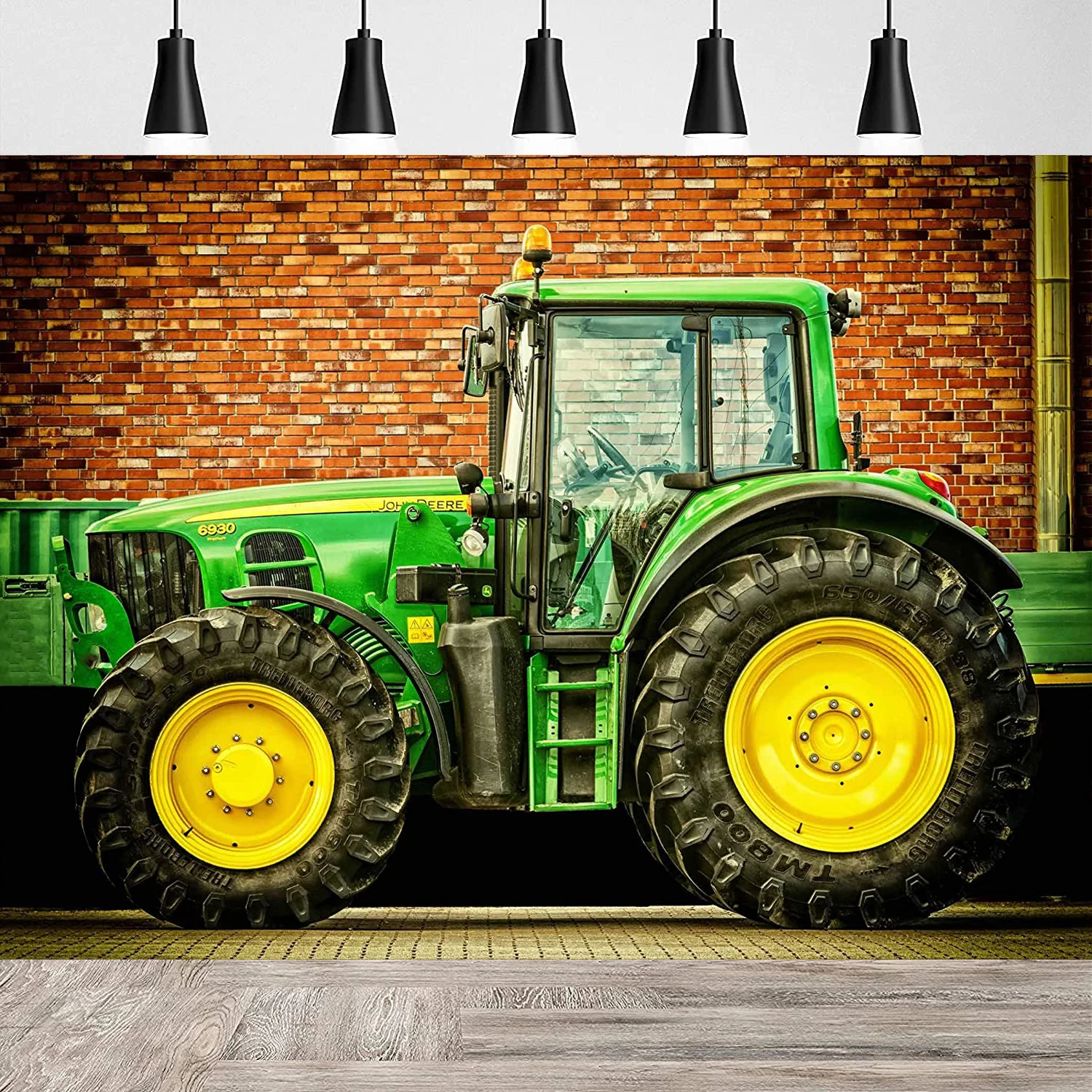 

Car Theme Background Tractor Photography Background and Studio Photography Backdrop Props