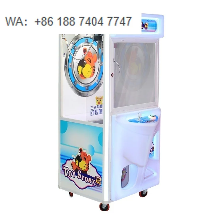 

Brand New Coin Operated Supermarket Skill Crane Bowling Alleys Claw Machine Prize Crane Game